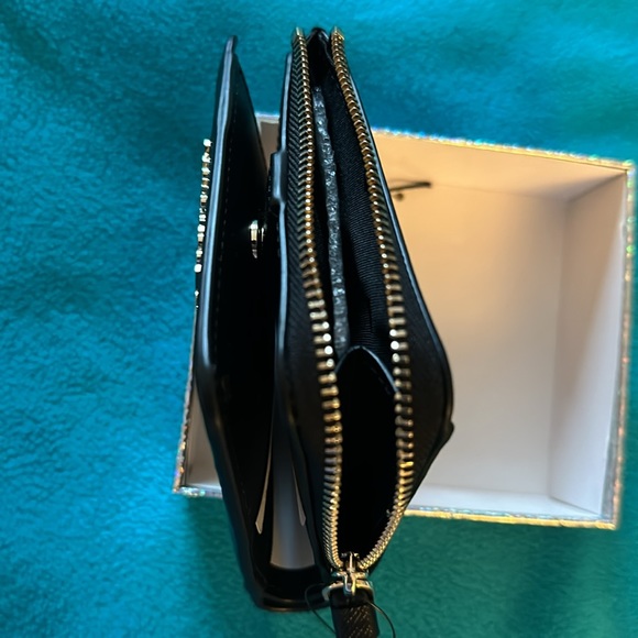 Kate Spade Cameron Small L-Zip Bifold Wallet - Black Leather Brand New Orig$139 - Picture 8 of 8